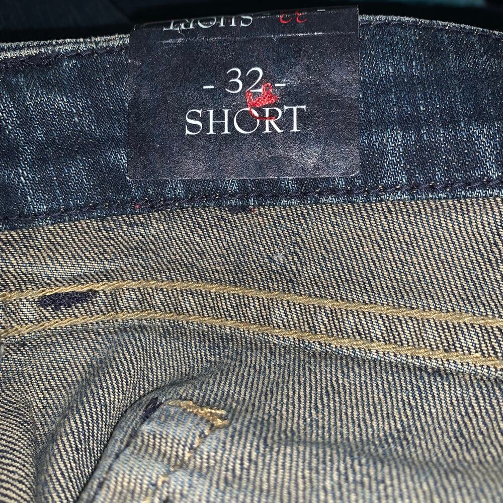 !It Jeans Diva Dark Blue Flare Jeans Size 32 - Picture 9 of 9